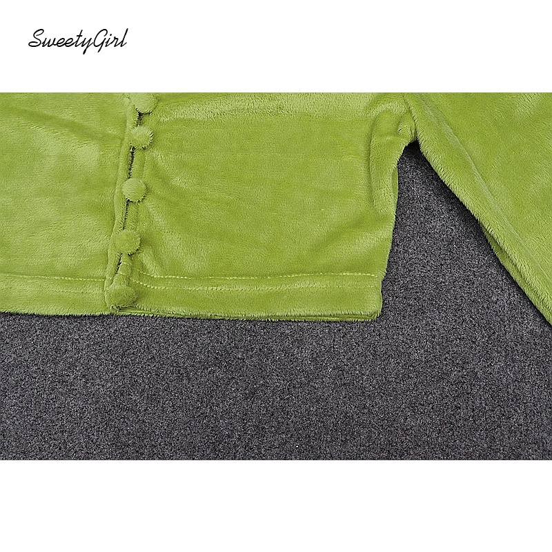 Áo croptop tay dài cổ chữ V màu trơn thời trang quyến rũ thích hợp cho nữ