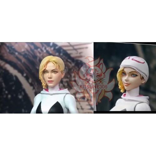Mở đặt phòng 1/12 head Spider- Gwen Stacy INTO THE SPIDER-VERSE