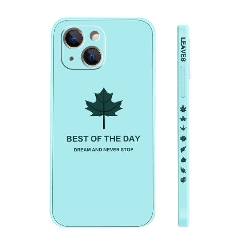 Ốp lưng iPhone Điện Thoại Mềm Hình Lá Phong Có Dây Đeo Cho iPhone 11 Case iPhone 11 11 Pro max x xs max xr 6 7 plus 8