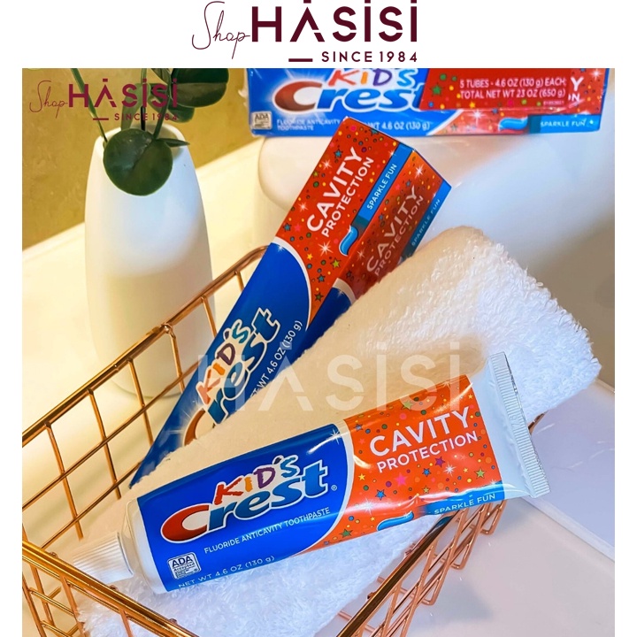 Kem Đánh Răng Em Bé CREST - Kids Cavity Protection 130g