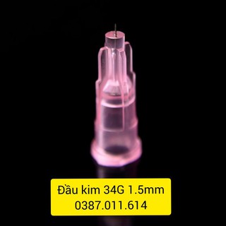 [Lẻ 1 cây] ĐẦU KIM TIÊM MESO 34G 1.5mm