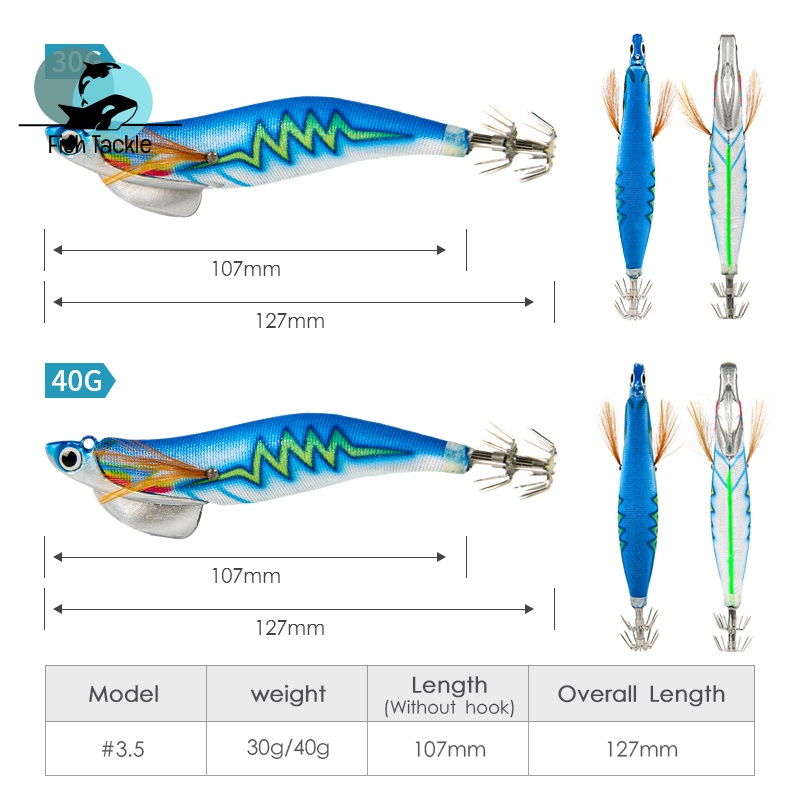 Mồi Tôm Giả Câu Cá Bằng Gỗ Phát Sáng Trọng Lượng 40g