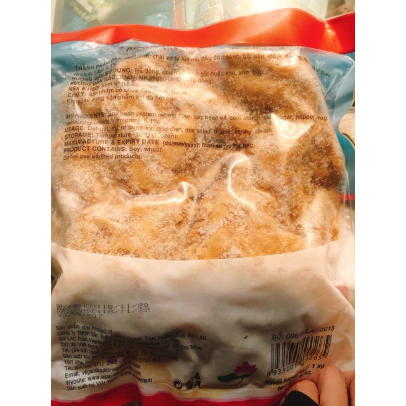 (HÀNG LẠNH CHỈ GIAO TPHCM)CÁNH GÀ CHAY ÂU LẠC