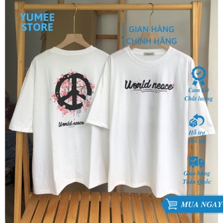Áo thun tay lỡ Unisex nam nữ, Áo phông tay lỡ oversize