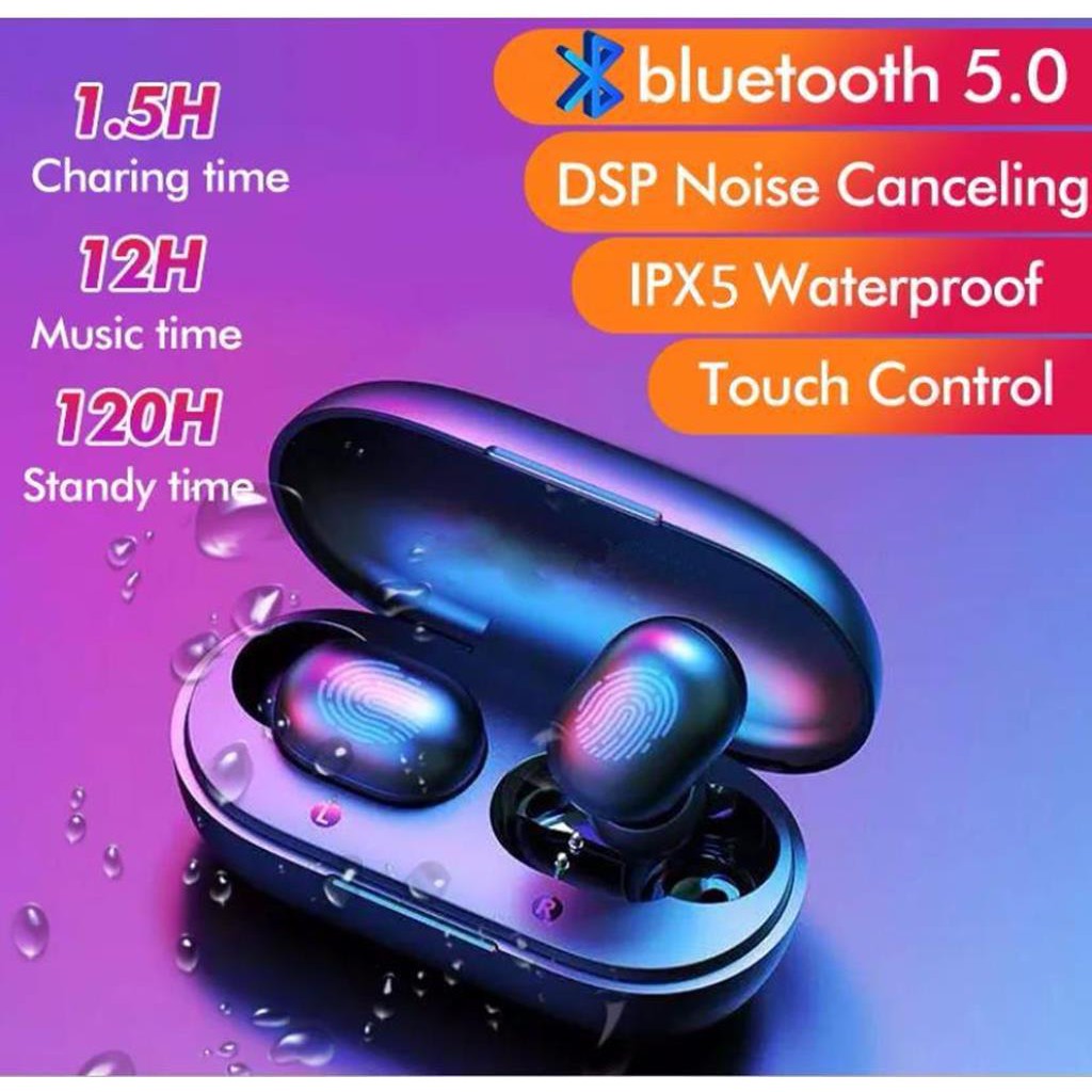 Tai nghe Bluetooth True Wireless - Haylou GT1 chống nước chuẩn IPX5, pin 12 giờ,nút cảm ứng,đàm thoại,chuyển bài -dc3813