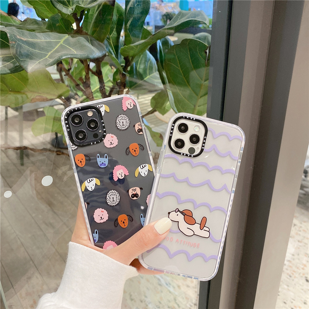 Ốp điện thoại silicone hoạt hình cho IPhone 12pro max 12mini 11Pro Max XS Max XR SE 2020 6 6s 7 8 Plus | BigBuy360 - bigbuy360.vn