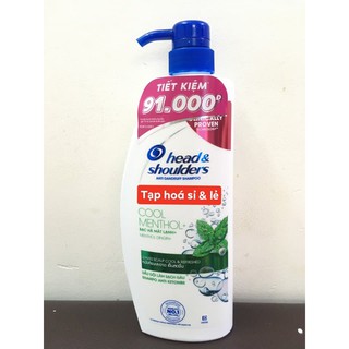 Dầu Gội Head & Shoulder bạc hà mát rượi 850ml