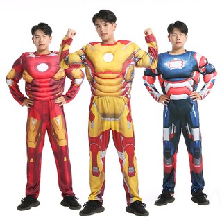 Bộ Đồ Hóa Trang Nhân Vật Người Sắt Cho Halloween