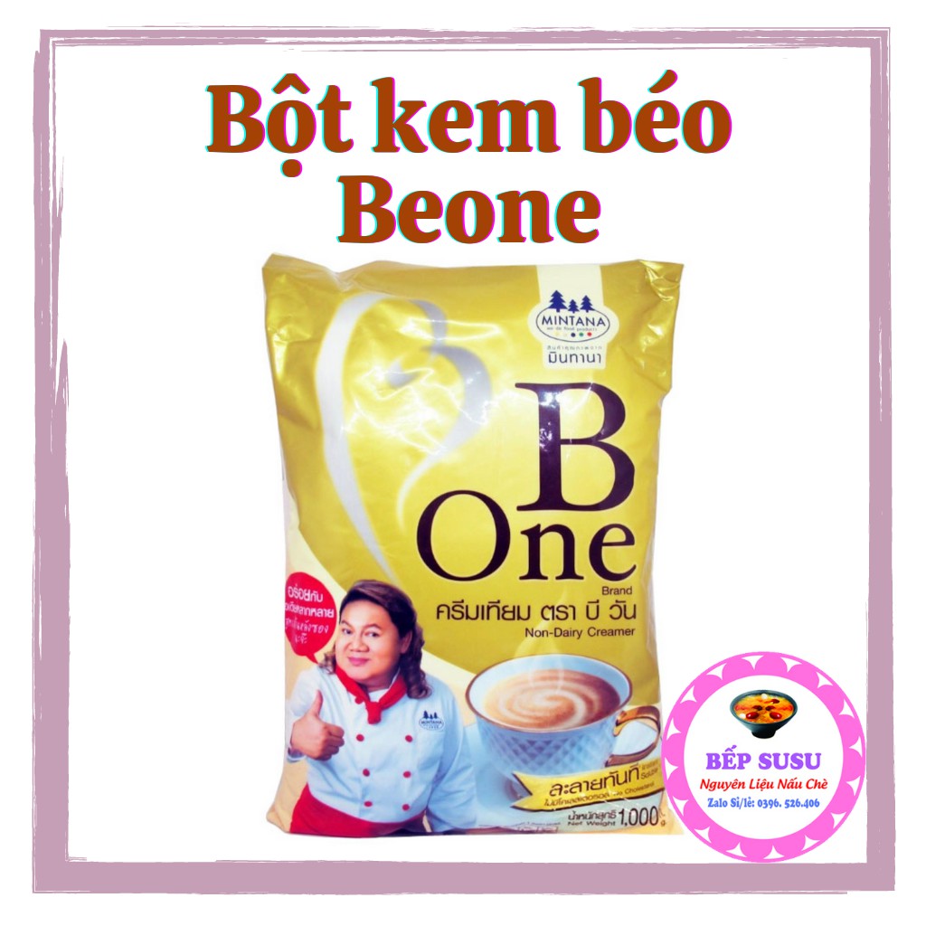 Bột kem béo pha trà sữa Beone nguyên liệu nấu chè khúc bạch chè SUSU loại 100g, 500gam
