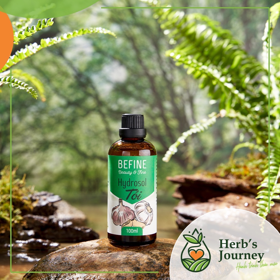 Hydrosol Tỏi Befine - Nước cất tỏi tươi thành phần chứa tinh dầu tỏi - Tăng sức đề kháng và tiêu hóa -  CTCP Befine