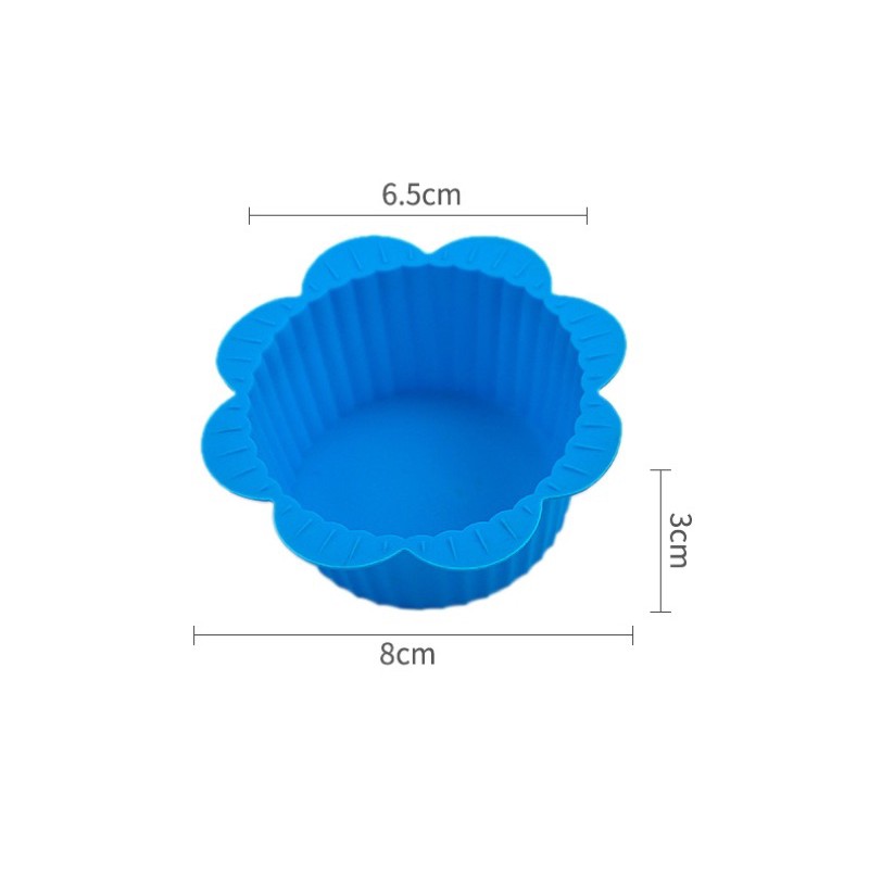 Khuôn làm bánh cup cake chất liệu silicon