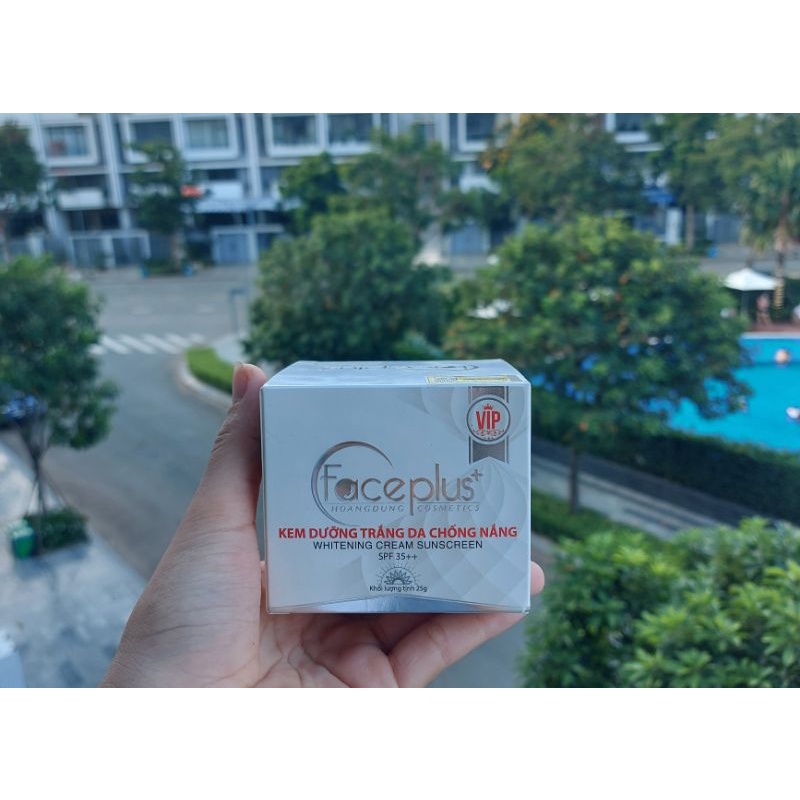 KEM FACEPLUS DƯỠNG TRẮNG DA CHỐNG NẮNG 25G