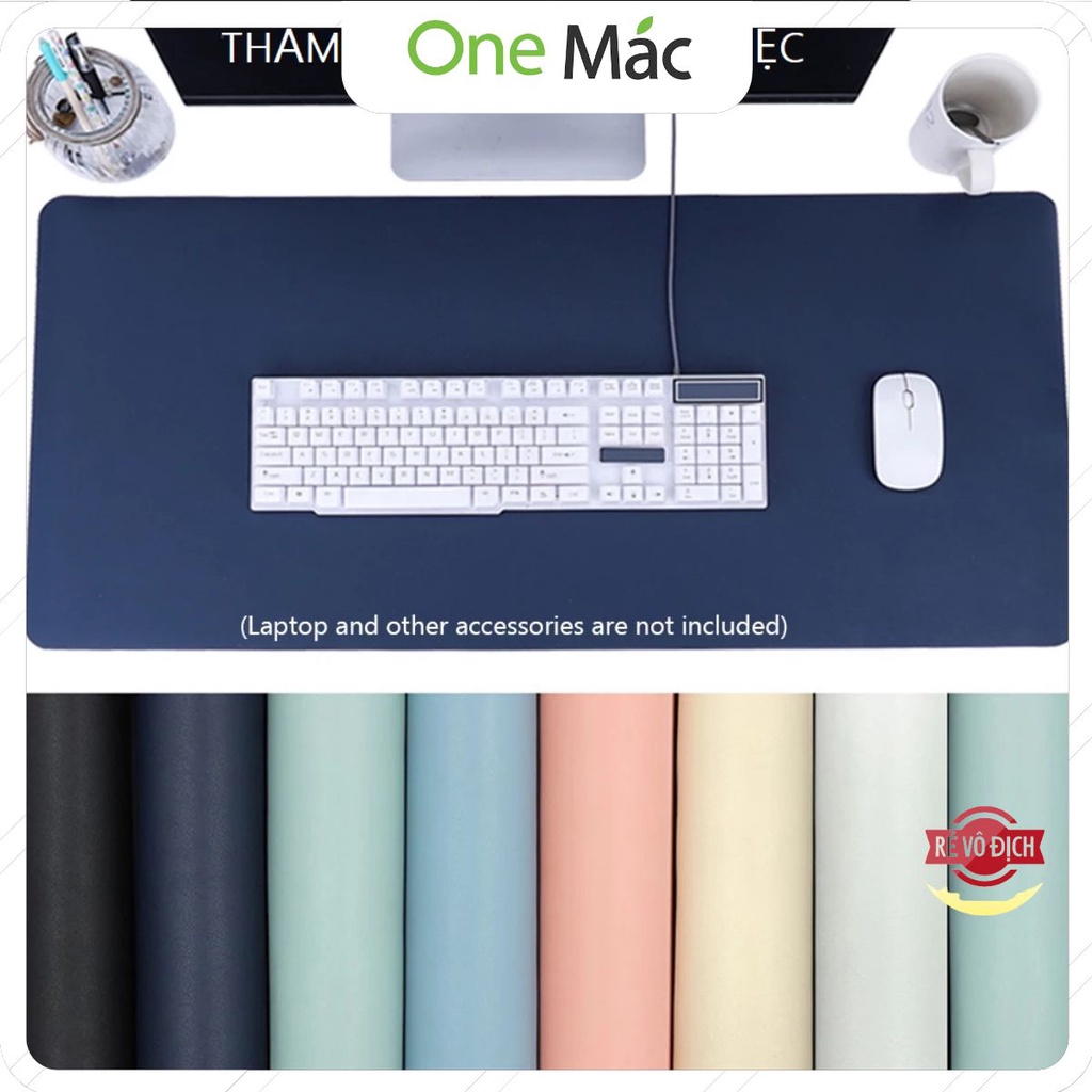 Tấm Da PU Trải Lót Bàn Làm Việc DeskPad Da Size Lớn 120x50, 100x50 Kiêm Miếng Lót Chuột Máy Tính Cỡ Lớn.