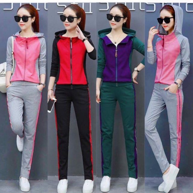 Bộ đồ thể thao thu đông cao cấp