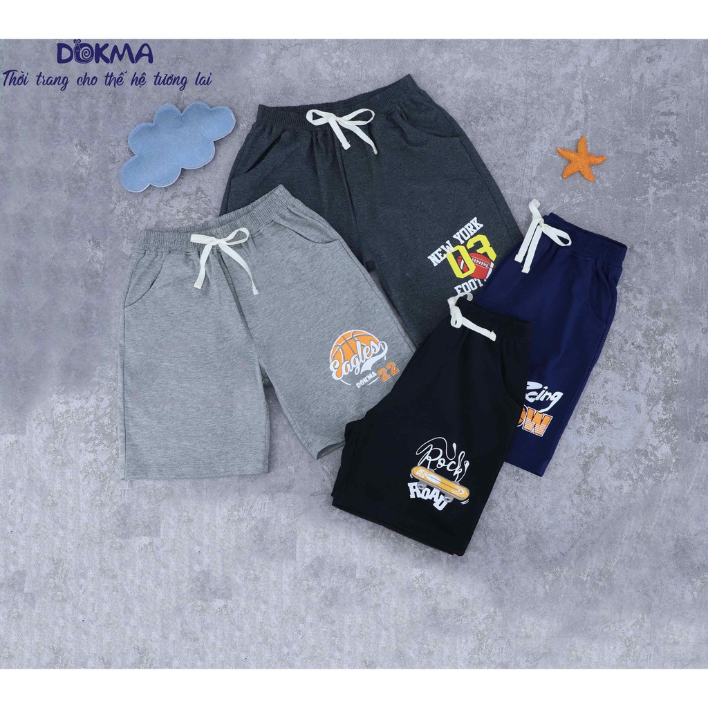 DQ196 Quần short cotton BT đại Dokma (7-12T)