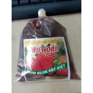 500g mứt dâu tây Đà lạt pha nước