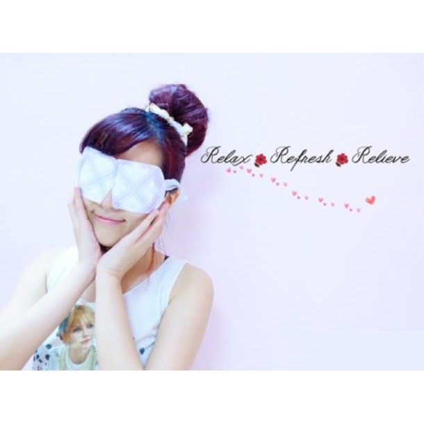 Mặt Nạ Xông Hơi Nóng Thư Giãn Cho Vùng Mắt MegRhythm Steam Eye Mask
