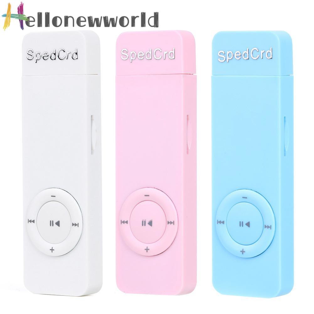 Máy Nghe Nhạc Mp3 Kiểu Dáng Thể Thao Hỗ Trợ Thẻ Tf 64gb