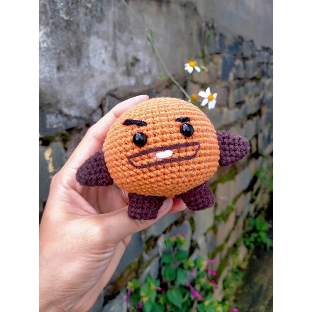 BT21 - BTS - Thú len handmade linh vật BTS SHOOKY