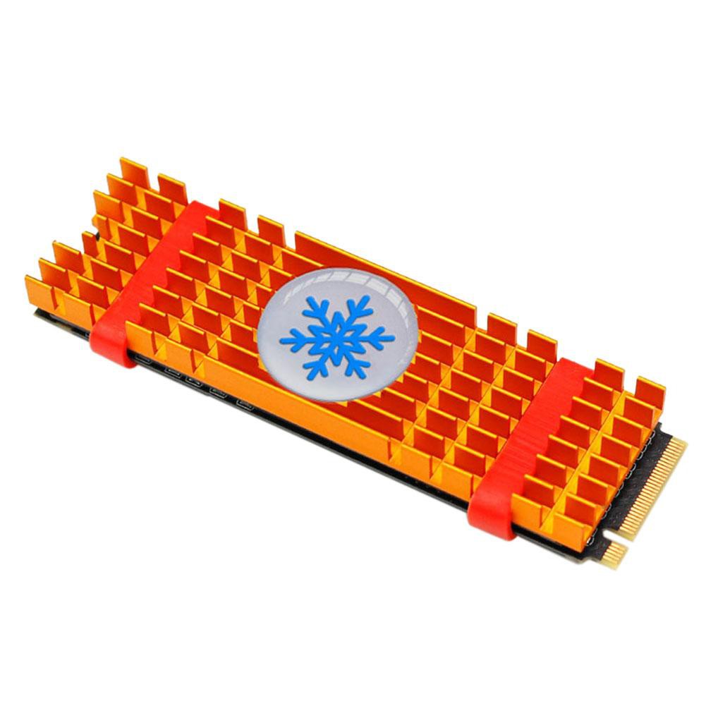 Aluminium Alloy PCIe NVMe M.2 2280 SSD Heatsinks Radiator Laptop PC Memory Cooling Fin