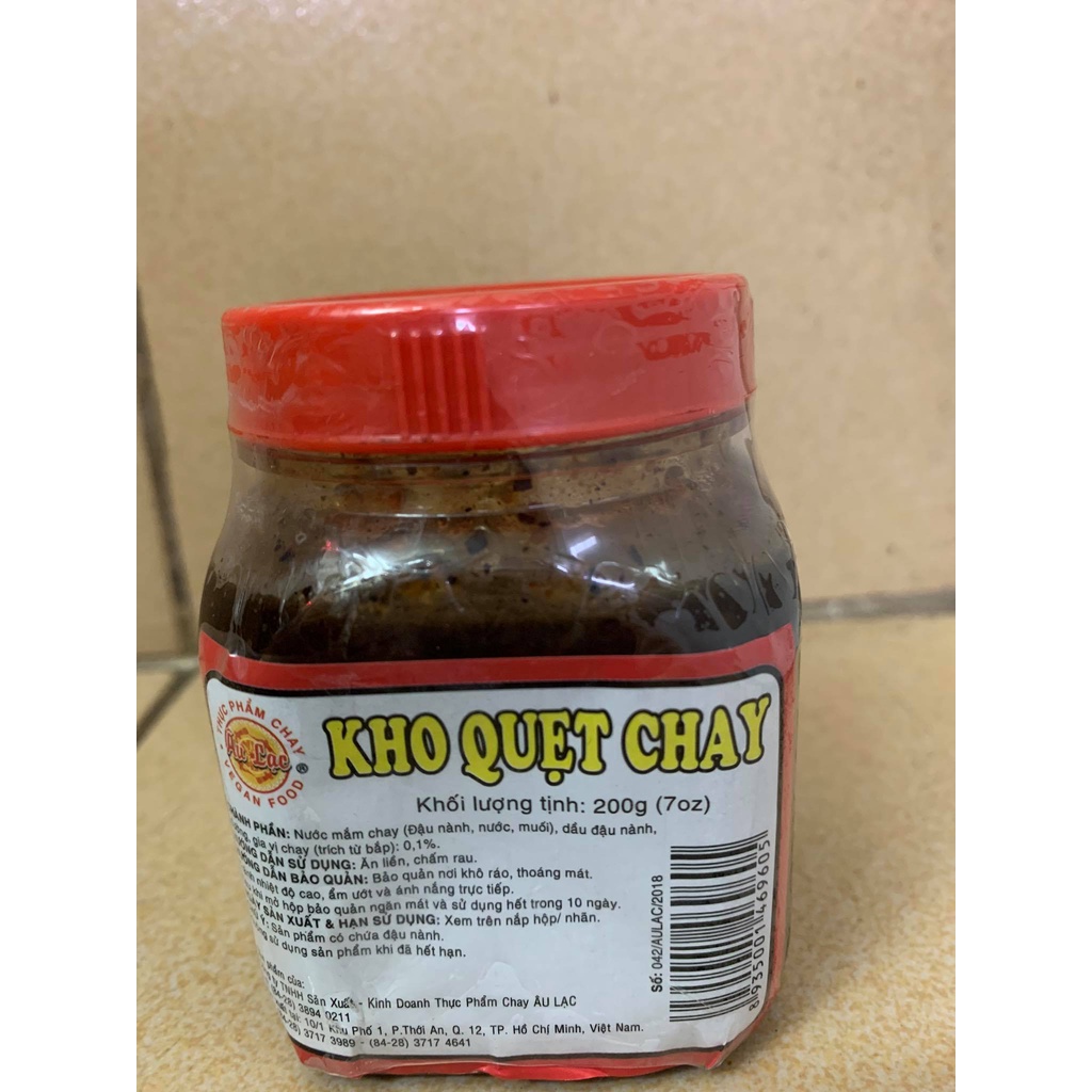 Kho quẹt chay Âu Lạc - hủ 200g