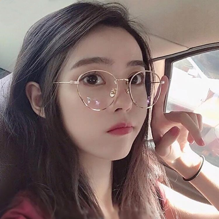 Mắt Kính Gọng Tròn Phong Cách Retro Hàn Quốc Cho Nữ | BigBuy360 - bigbuy360.vn