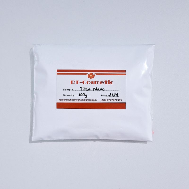 Titanium Dioxide Nano (TiO2) - Chống Nắng Nâng Tone - Nguyên Liệu Mỹ Phẩm