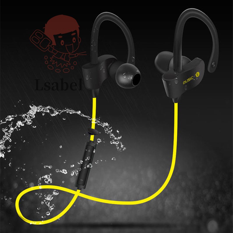 Wireless Bluetooth Headset Sport Stereo Headphone Ear Hook Earphone for iPhone Samsung Huawei