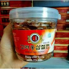 Hộp Sâm Lát Cốc Tẩm Mật Ong 200g (Hũ Nhựa)