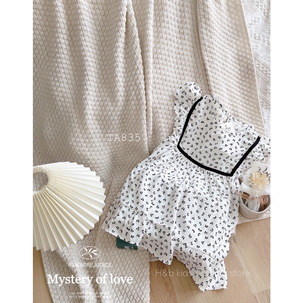VÁY NHÍ HOA XINH CAO CẤP CO GIÃN 4C CHO BÉ GÁI SAIZ 10 - 20KG