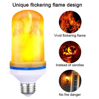 Bóng đèn 9W E27 LED tạo hiệu ứng ánh lửa độc đáo đẹp mắt