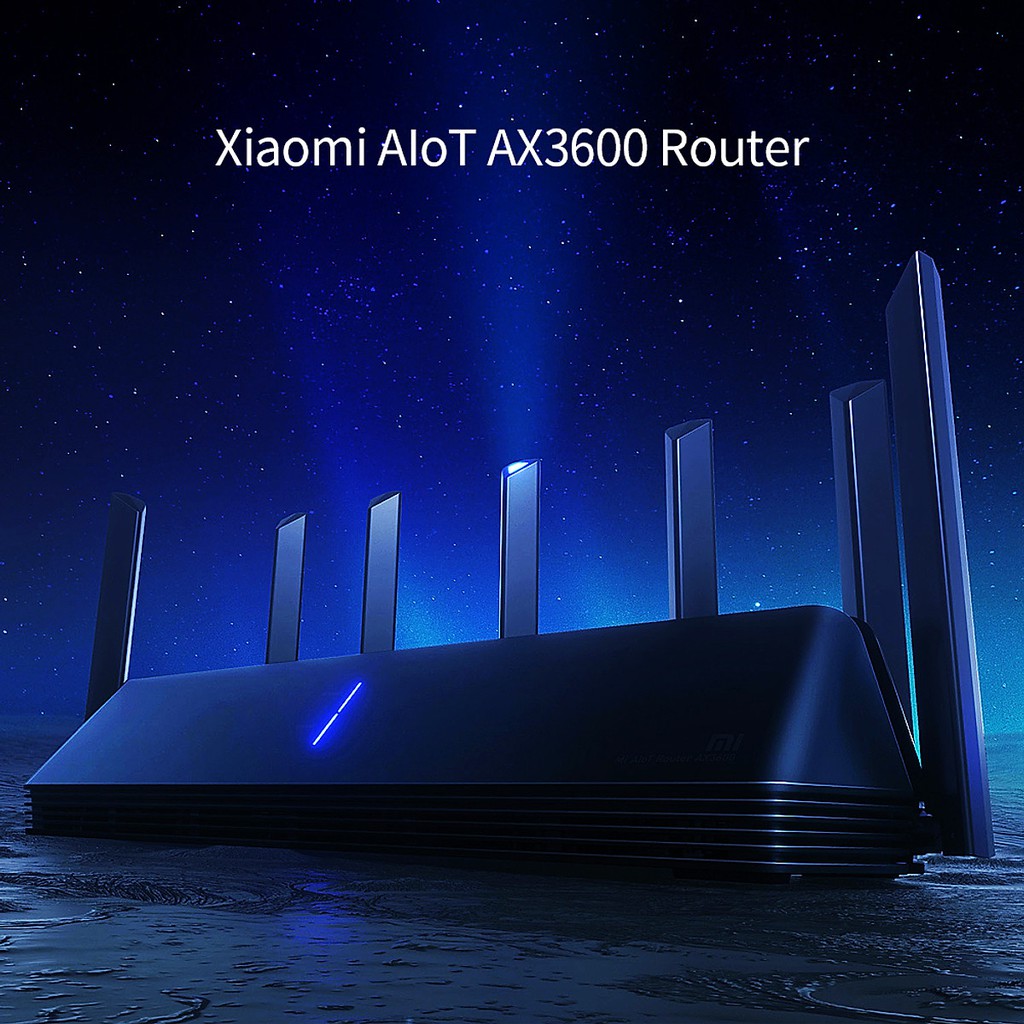 Router Wifi Xiaomi AIoT AX3600 - 7 Ăng ten - chuẩn WIFI 6