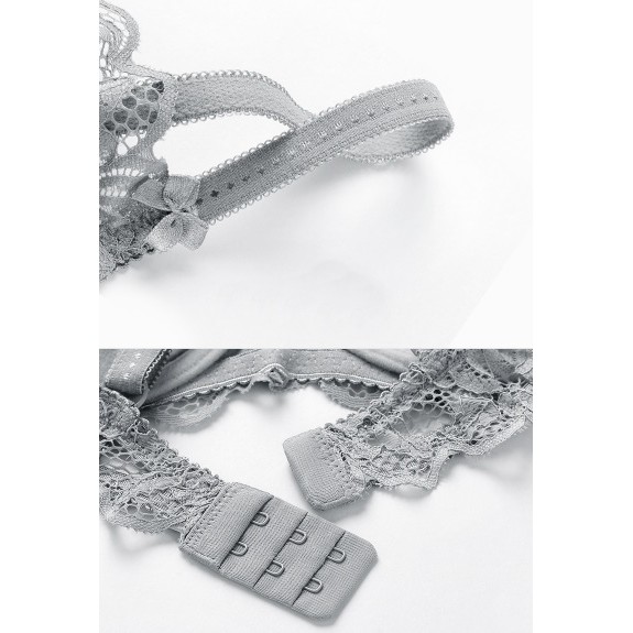 Bộ Đồ Lót Ren Sexy Không Đệm Có Gọng Siêu Gợi Cảm Lacy Bra - B02 | BigBuy360 - bigbuy360.vn