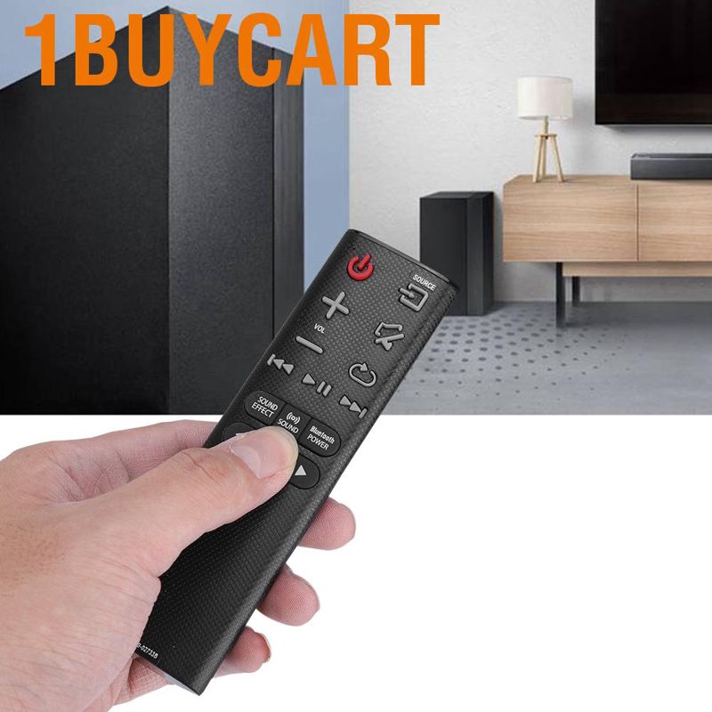 [1BUY]Điều Khiển Từ Xa Thay Thế Ah59-02733B Cho Loa Samsung Hw-J4000 Hw-K360 Hw-R450 Màu Đen