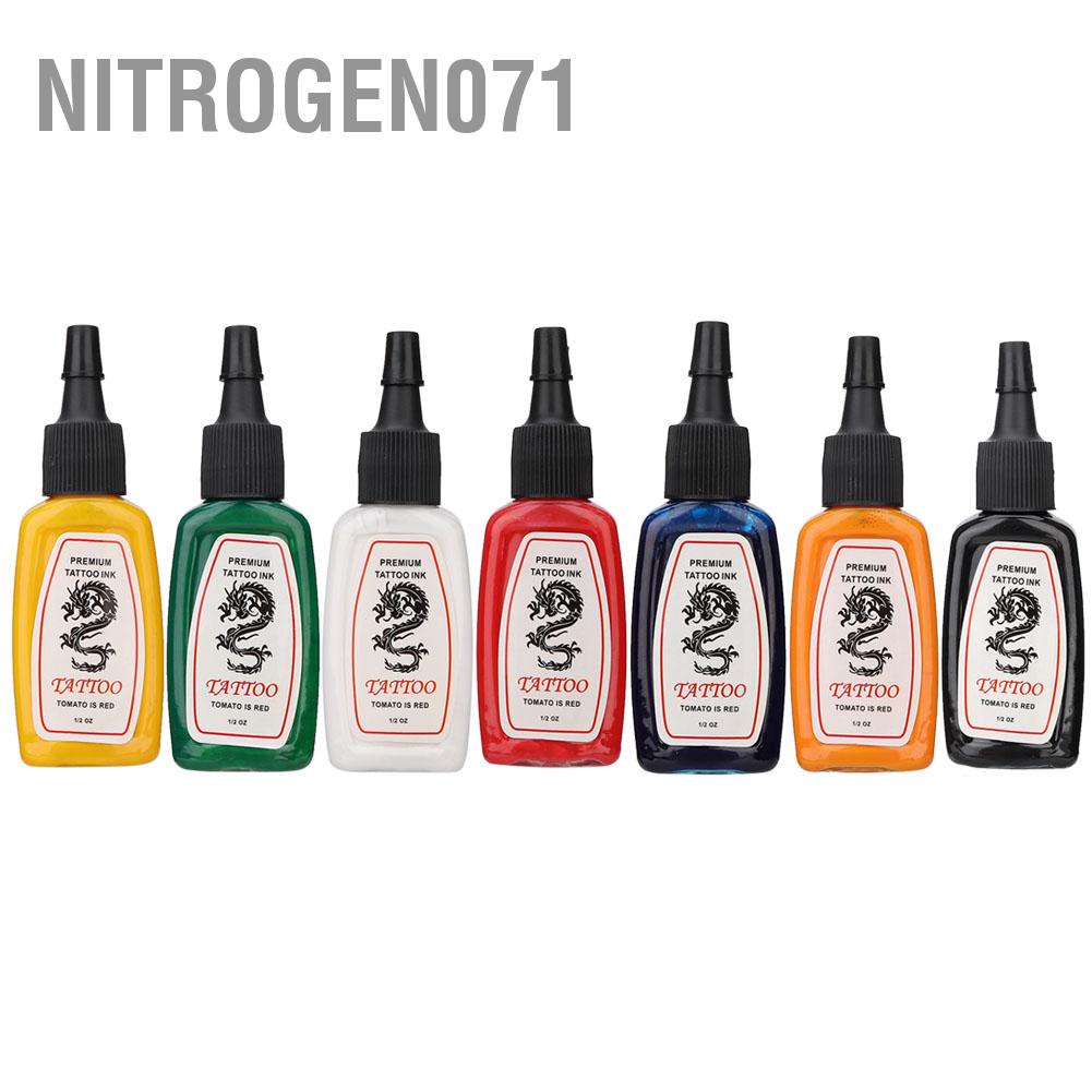 Nitrogen071 Professional Eyebrow Tattoo Ink Long Lasting Fast Coloring Pigment 15ml