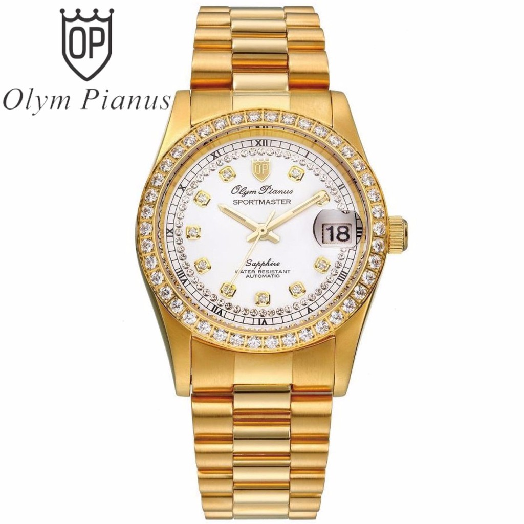Đồng hồ nam dây kim loại Olym Pianus OP89322 OP89322ADMK T-HT