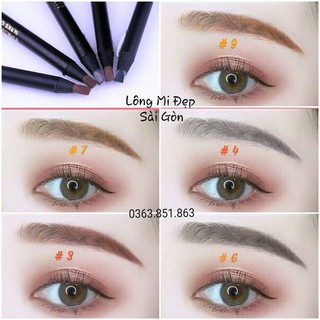 Chì xé kẻ chân mày Haozhuang (có 6 màu)