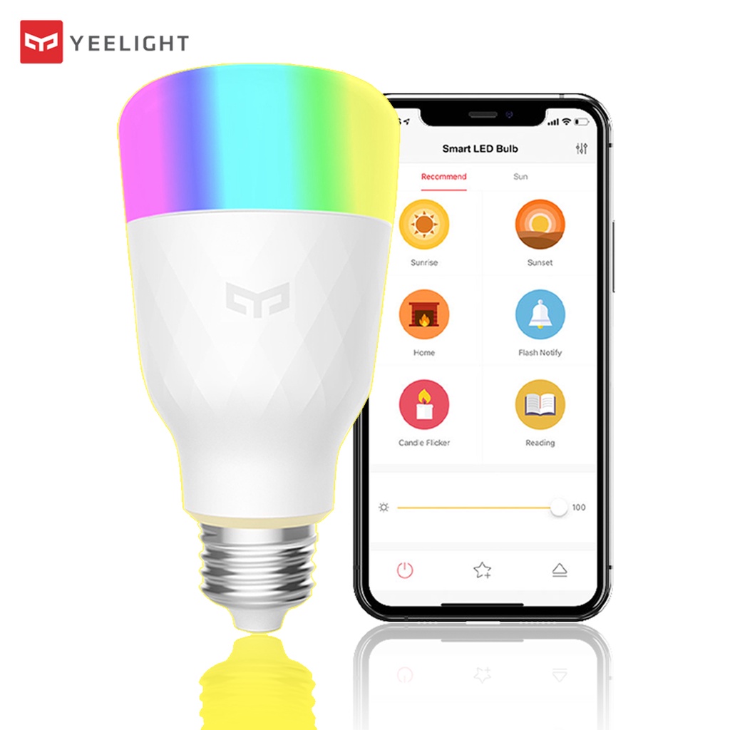 Bóng Đèn LED Thông Minh Xiaomi Youpin Yeelight 1S 800 Lumens 8.5W E27 Mi