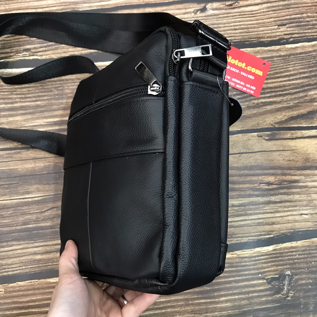 Túi Đeo Chéo Da Bò Nam Đựng Ipad Mini TD7604 ĐỀN GẤP 10 NẾU KHÔNG PHẢI DA THẬT