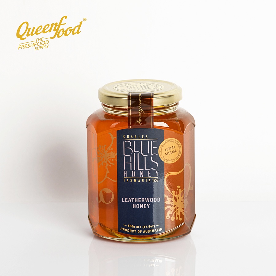 Mật Ong Leatherwood Blue Hills Rừng Nguyên Sinh Tasmania Úc 500gr