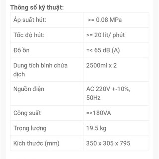 Máy hút đàm 2 bình Yuwell 7A-23D