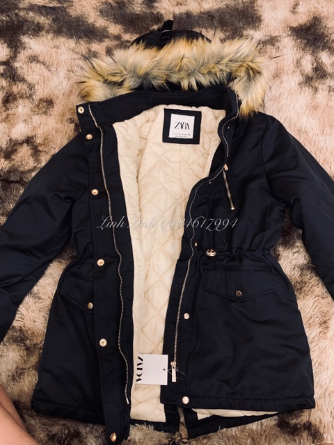 Parka mũ lông