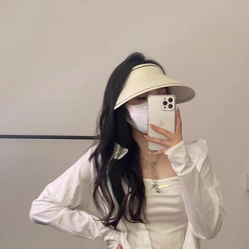 Mũ Chống Nắng Tia UV Phong Cách Nhật Bản 2022 Cho Nam Và Nữ Với miếng dán mồ hôi