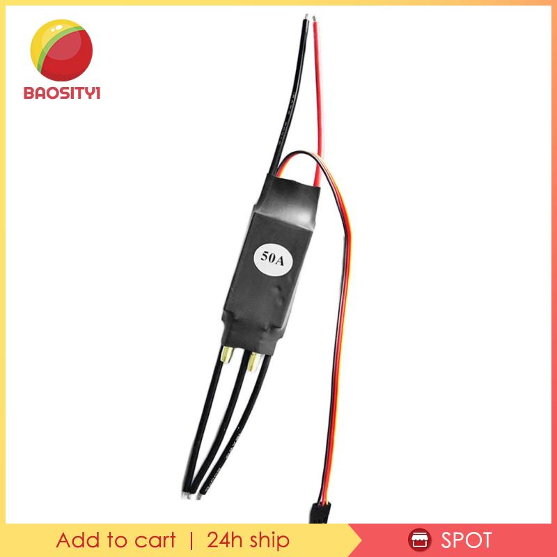 Bộ Điều Khiển Tốc Độ Không Chổi Than 30A / 50A / 80A / 100A Cho Tàu Thuyền Điều Khiển Từ Xa 30A