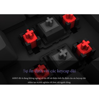 Bàn phím AKKO 3108S  RGB Pro Black (Chery switch)