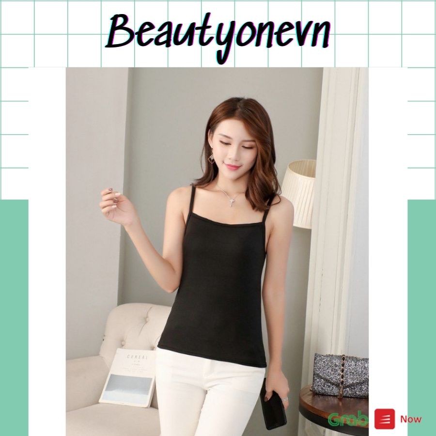 ÁO 2 DÂY TRƠN BASIC THỜI TRANG HÀN QUỐC - BEAUTY ONE