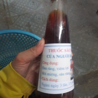 Thuốc sâu răng người dân tộc dao đỏ