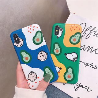 [ FREESHIP TỪ 50K TOÀN QUỐC ] Ốp lưng Iphone bơ màu sắc