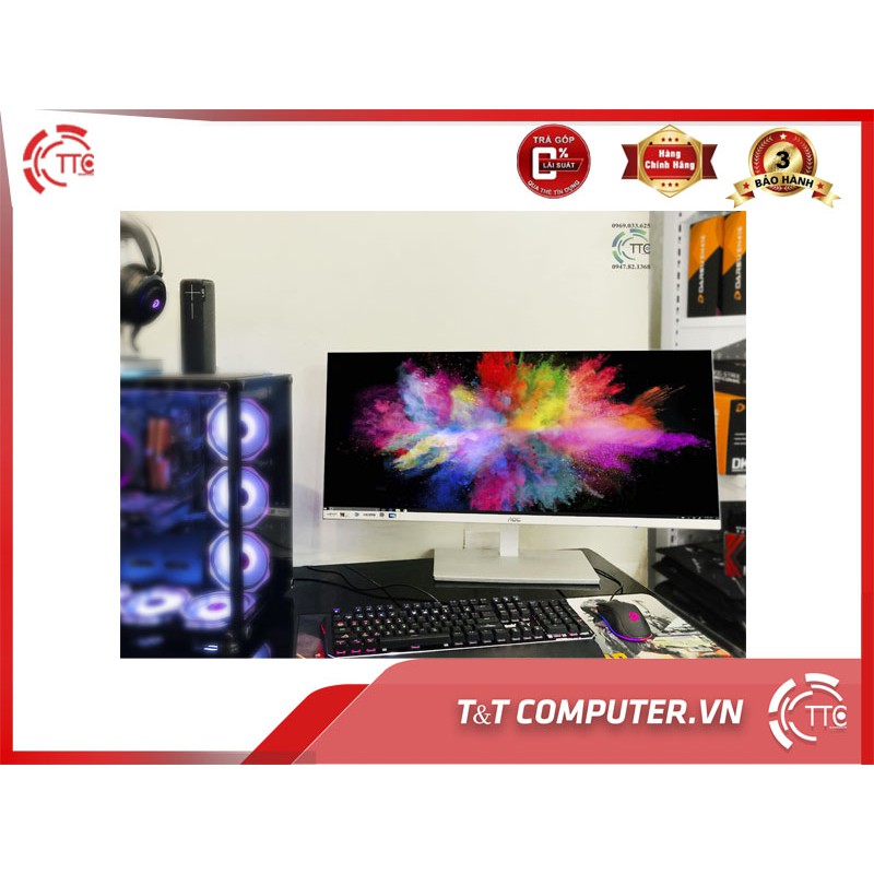 Màn Hình 34 inch Ultrawide 21:9 AOC Q3477F like new đẹp xuất sắc