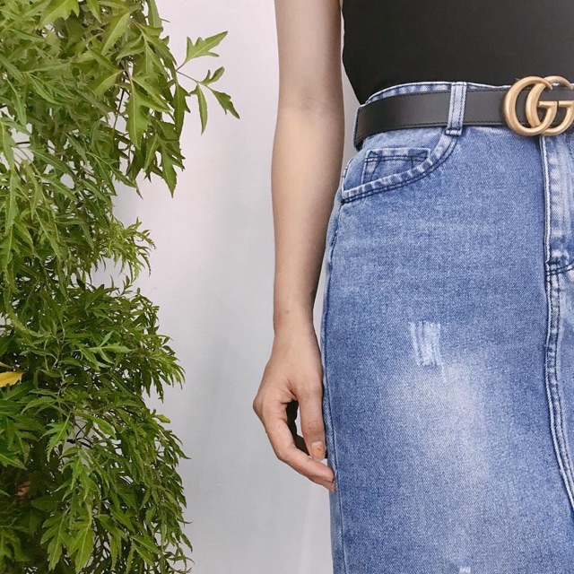 Chân váy jean dài rách 1812 | BigBuy360 - bigbuy360.vn